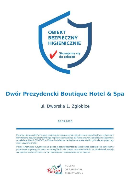 Отель Dwór Prezydencki Boutique Hotel & SPA Зглобице